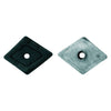 Rondella Romboidale Mm 27 X 27- 100 Pezzi