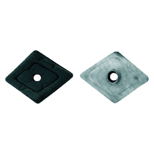 Rondella Romboidale Mm 27 X 27- 100 Pezzi