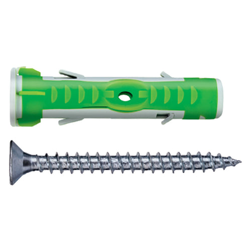 Tassello Bi-Componente 'Bi-Fix' Ø 6 X 35 - Vite Tps 4,5 X 40- 150 Pezzi - G&B
