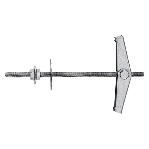 Ancora A Soffitto Acciaio Con Barra E Doppio Dado Kdd4 M4 X 95 Mm- 50 Pezzi - Fischer