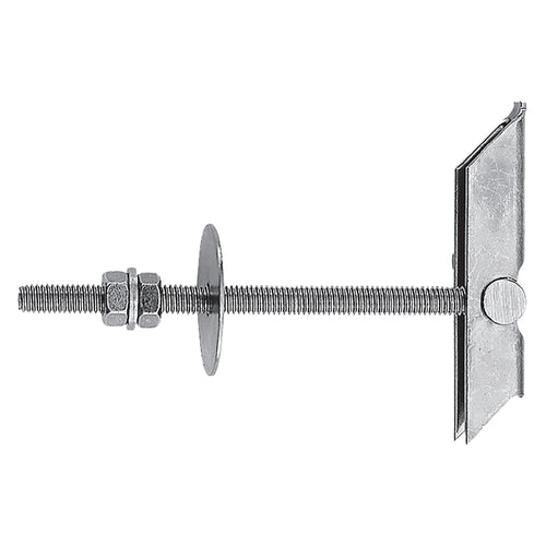 Ancora A Soffitto Acciaio Con Barra E Doppio Dado Kd 6 M6 X 100 Mm- 25 Pezzi - Fischer