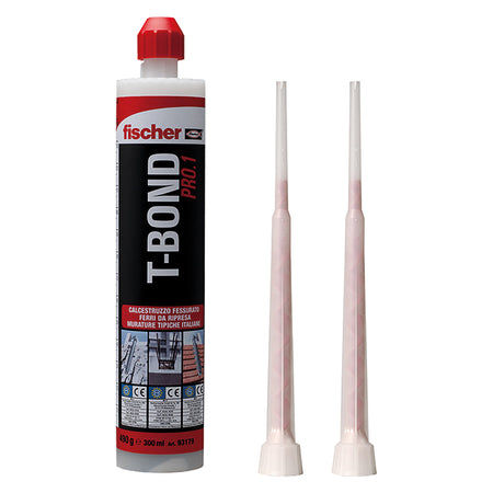 Ancorante Chimico 'T.Bond Pro.1' Ml 300- 12 Pezzi - Fischer