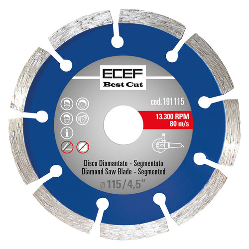 Disco Diamantato Ø 115 X 2,0 - Ecef