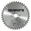 Disco Per Sega Circolare Ø 185 Mm - Foro 30 Mm - Graphite