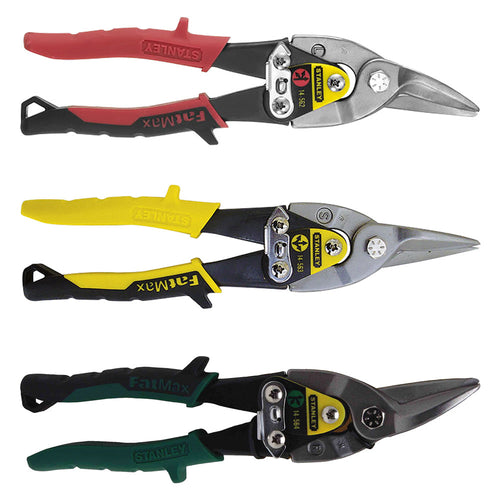 Cesoia A Leva Demoltiplicata Mm. 250 -Taglio Diritto Mm 0,5>0,9 - Stanleyfatmax