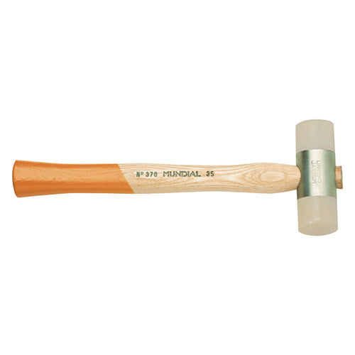 Mazzuola Teste In Poliuretano Ø Mm 35 Lungh. Tot. Mm 310 - Mundial