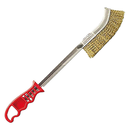 Spazzola A Mano Curva Lunga 'Spid' Acciaio - Sit