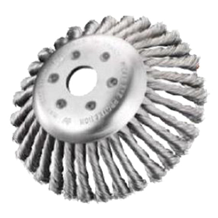 Spazzola Conica Per Decespugliatore Ø Mm 200 - Fili 36 Mazzetti - Sit