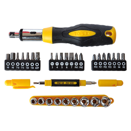 Cacciavite A Cricchetto Reversibile 39D522 - Topex