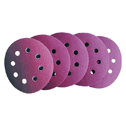 Disco In Carta Abrasiva Con Velcro Forato Art. 349.33 - Gr. 40 - Pg