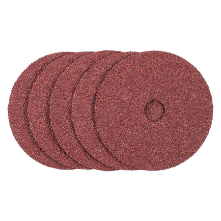 Disco In Carta Abrasiva Per Smerigliatrici Ø 125 - Gr. 24 - Stanley