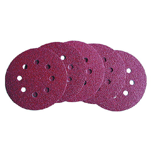 Disco In Carta Abrasiva Con Velcro Forato Art. 349.75 - Gr. 80 - Pg