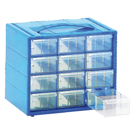 Cassettiera Monoblocco 'Espace' E/12 Cm 22 X 15 X 18 - 12 Cassetti - Mobil Plastic