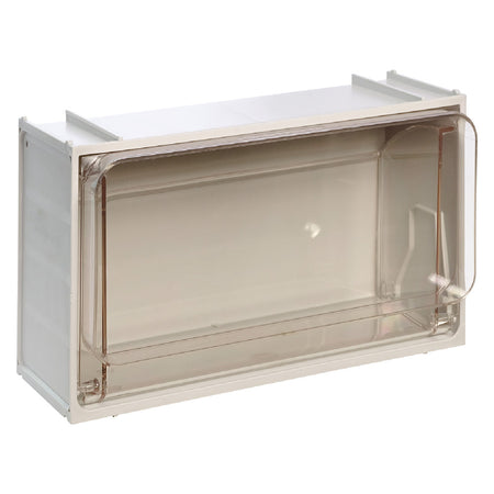 Cassettiera Modulare Componibile 'Crystal Box' 2 Cassetti - Cm 60 X 24 X 30 - Mobil Plastic