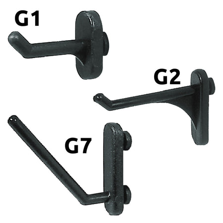 Gancio In Nylon Per Pannelli Portautensili G7- 100 Pezzi - Sipa
