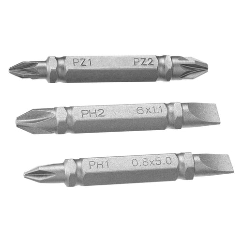 Inserti Per Avvitatori Doppia Funzione In Set Ph1-Sl5/Ph2-Sl6/Pz1-2 Mm 86 (3Pz) - Stanley