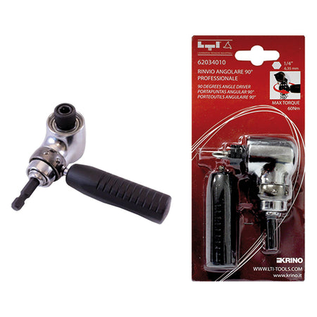 Rinvio Angolare Per Trapano A 90 ° Attacco 1/4 - Krino