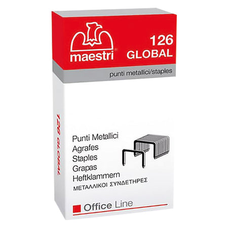 Punti Per Cucitrice Da Tavolo M. 126 Cf. 10000 Pz - Romeo Maestri