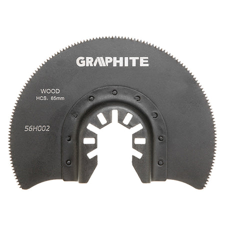 Lama Semicircolare Per Legno Mm. 85 - Graphite