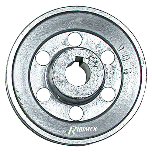 Puleggia Per Motore 1 Gola - Ø 100 - Asse 19 Mm - Ribimex