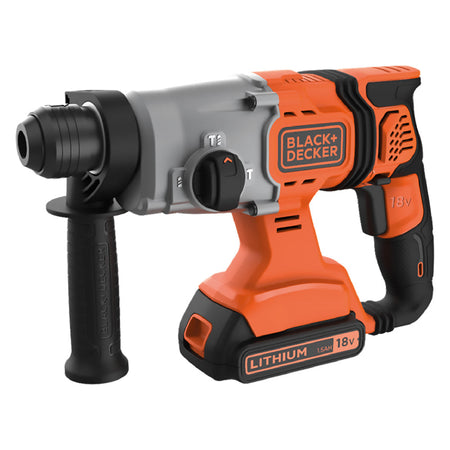 Martello Tassellatore/Scalpellatore A Batteria 'Bcd900E2K-Qw' 18V - 2,5 Ah Litio - Black Decker