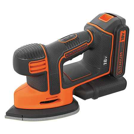 Levigatrice A Batteria Mouse 'Bdcds18-Qw' 18V - 1,5 Ah Litio - Black Decker
