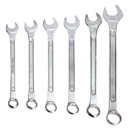 Serie Chiavi Combinate Serie 6 Pezzi - (8-17) - Toptools