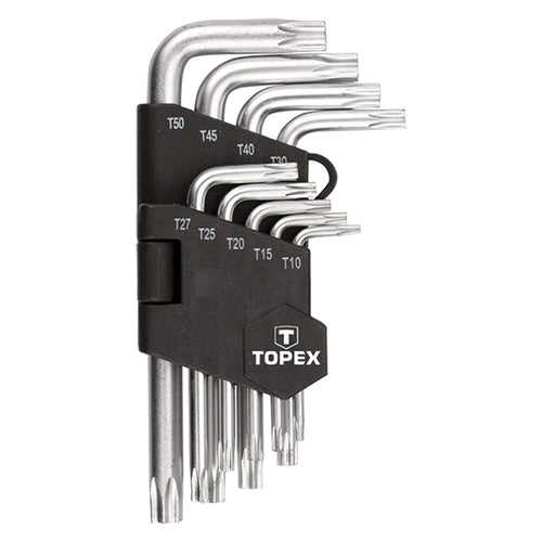 Chiavi Torx 9 Pz - Topex
