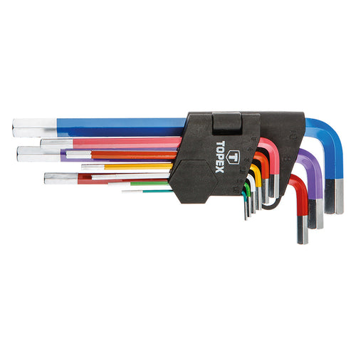 Serie Chiavi Esagonali 9 Pezzi - Topex