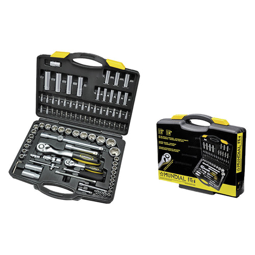 Set Chiavi A Bussola Art. 1555 94 Pezzi 1/4-1/2 - Mundial