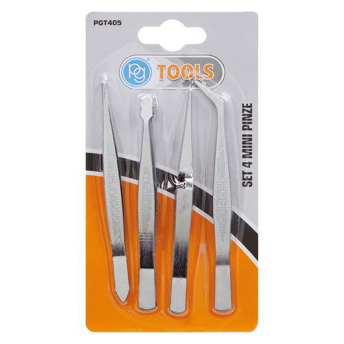 Pinze Mini Di Precisione Set 4 Pezzi - Pg