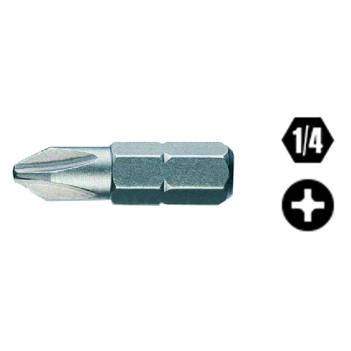 Inserti Per Avvitatori Art. 861 Ph/C2 Ph 2 Mm 25- 10 Pezzi - Beta