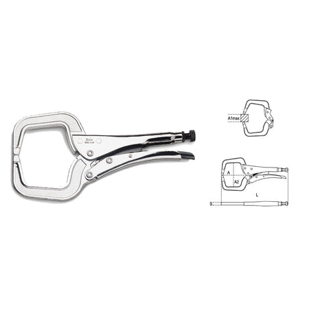 Pinza A Collo Di Cigno. Art. 1062 Mm 290 - Beta