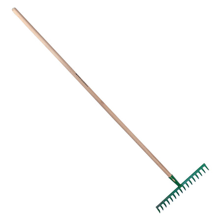 Rastrello 10 Denti Cm 24 - Con Manico Cm. 160 - Lif