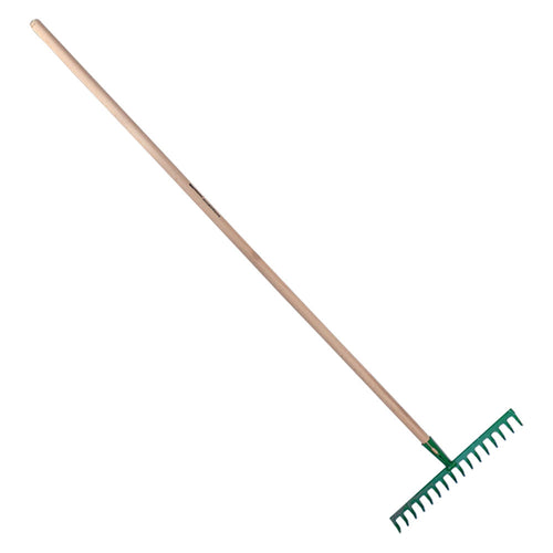 Rastrello 10 Denti Cm 24 - Con Manico Cm. 160 - Lif