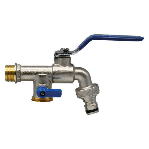 Rubinetto Con Presa Supplementare 1/2X3/4 - Lif