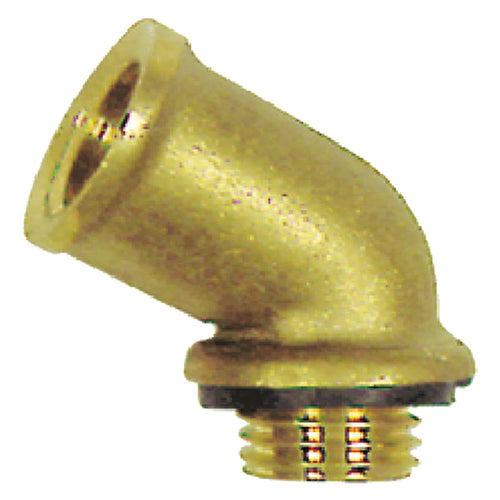 Raccordo Curvo Portagetto In Ottone- 5 Pezzi
