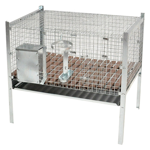 Gabbia Coniglio Maschio Cm 73 X 50 X H.80 - Mg Gabbie