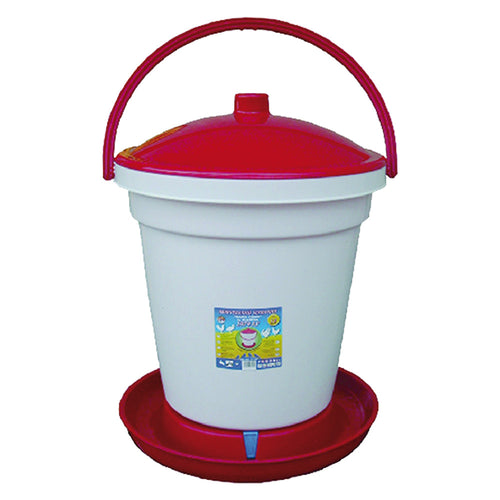 Abbeveratoio Per Polli 'Rapid Clean' Lt. 18- 6 Pezzi - Novital