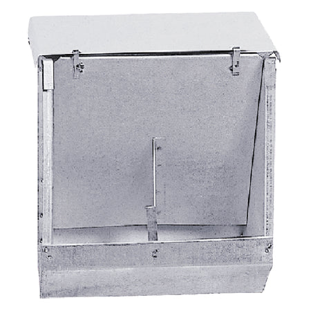 Mangiatoia A Tramoggia Per Conigli 1 Scomparto- 10 Pezzi - Mg Gabbie