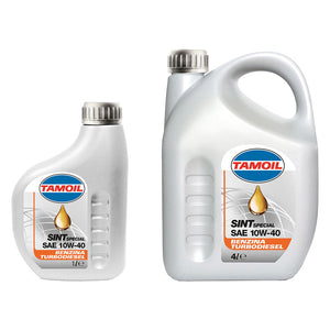 Olio Motore Per Autovetture 'Tamoil Sint' 10W40 - Lt. 4- 4 Pezzi - Tamoil