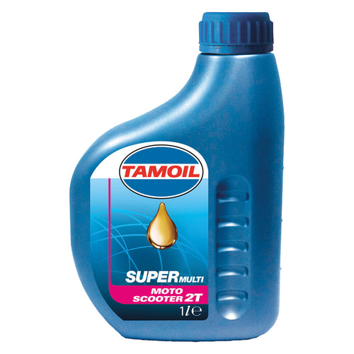 Olio Motore Per Moto 'Tamoil Supermulti 2T' 2 Tempi - Lt. 1- 12 Pezzi - Tamoil