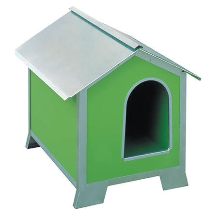 Cuccia Con Tetto Zincato 'Polar' Cm 56 X 76 X H 77 - Novital
