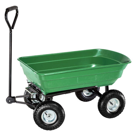 Carrellino Da Giardino Ribaltabile 'Tippy' Capacitãe Vasca 75 Lt - Lif