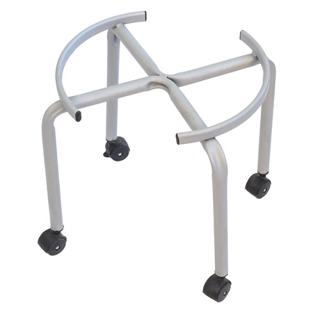 Piedistallo Per Contenitore Olio H.36 - Per Lt. 50 Con Ruote