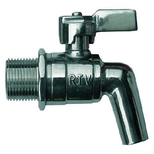 Rubinetto A Sfera Inox Con Leva 3/4
