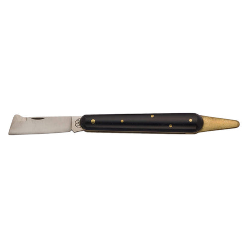 Coltello Da Innesto Con Salvagemma '202 P' Sp-Ot-Ch Cm 19 -Stecca Chiudibile - Due Buoi