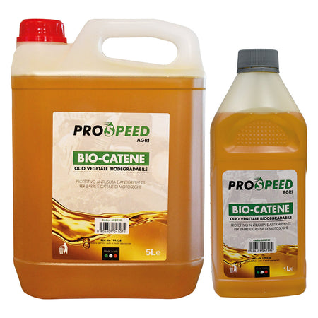 Olio Per Catena Bio Lt. 5- 4 Pezzi - Prospeed
