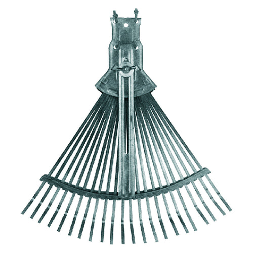 Scopa Da Giardino Regolabile Tipo Leggero - Zinco Cromato Grigio - Lif