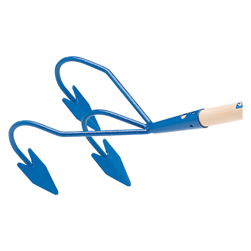 Rastrello Coltivatore Da Giardino A 3 Denti Cm 20 X 13 X 29 - Agef